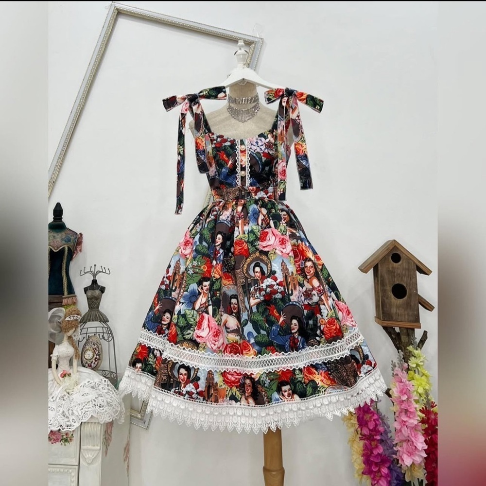 Floral Print Dress